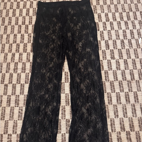 Victoria's Secret Black Lace Trousers - Picture 1 of 3
